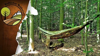 Recenze: Odolná hamaka na bushcraft / SOLOGNAC ➠ Decathlon 🌳🦟😴😋