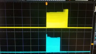 Display LED strip data on a oscilloscope.