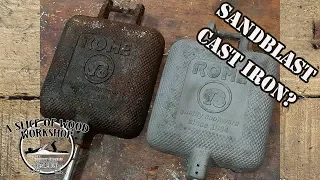 Can You Sandblast Cast Iron?