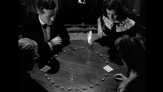 The Uninvited (1944) by Lewis Allen, Clip: Ouija board says Carmel & a wineglass flies into a fire!