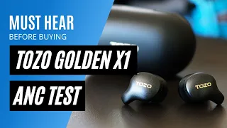 TOZO Golden X1 ANC Test - HeadphonesAddict