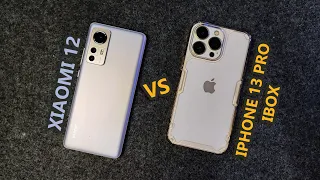 Compare Kamera Xiaomi 12 50mp vs Iphone 13 Pro iBox 12mp