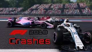 F1 2018 Game Crashes | Crash Compilation 1