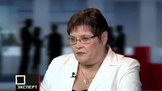 Ирина Абанкина в передаче "Разговор PRO" на телеканале Эксперт 10 июня 2010 года