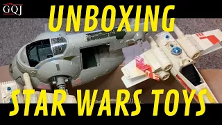 Vintage Kenner Star Wars Toys • Unboxing 3 3/4” Ships & Action Figures