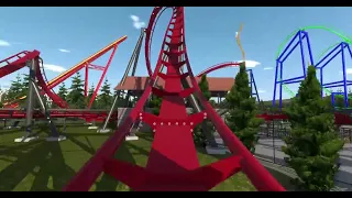 Six Flags Over Ontario - All Coasters POV and Off Ride View - No Limits 2