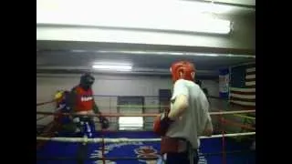 Motownza sparring 12 rounds with three guys part 1 of 6 - Daniels Boxing, Anchorage, Alaska