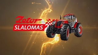 Zetor traktorių slalomas 2015 kartu su BMW