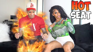 I PUT MY BOYFRIEND IN THE HOT SEAT *EXPOSED EVERYTHING*