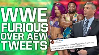 Vince McMahon "Furious" Over WWE Superstars' AEW Tweets