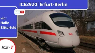 Führerstandsmitfahrt/Cabride Erfurt-Berlin *ICE2920* (ICE-T II BR415)