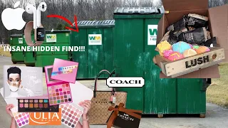 I FOUND APPLE, COACH, VICTORIA'S SECRET & NAME BRAND ITEMS  WHILE DUMPSTER DIVING!!!