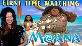 Moana was so wholesome I could rewatch 1000x! First time watching reaction & review