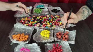 ASMR Let's Clean Up This Mess For Your Perfectionism *Satisfying Sorting Of Colored Pearls*