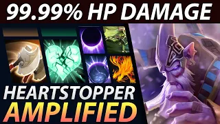 Dota 2 - Custom Hero Chaos - 99.99% Heartstopper Damage