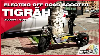 🛴🗻 Electric Off Road Adult Scooter 🗻🛴 | 2000W 60V | REVIEW | 2021