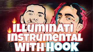 Lil Pump ft. Anuel AA - Illuminati (instrumental) with [Hook]