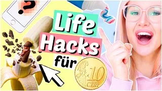 die besten 10 cent HACKS 😱 | ViktoriaSarina