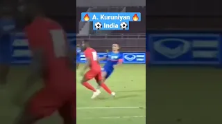 A. Kuruniyan ⚽️ goal ⚽️ vs Singapore .... #kuruniyan #india