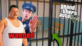 GTA 5 GERÇEK HAYAT !!! - DAYI POLİSE MEYDAN OKUDU ! ( Gece Nezarethanede Bitti 😢 ) #34