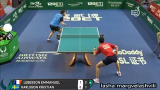 Emmanuel Lebesson vs Kristian Karlsson (World Team Cup 2018)