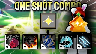 LIGHT ONE SHOT COMBO WITH BEST MELEE | Blox Fruits | 30M Bounty