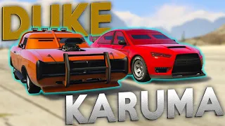 ARMORED KARUMA vs DUKE O DEATH! GTA Online