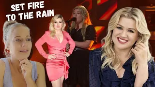 REACTION - Set Fire To The Rain KELLY CLARKSON covers ADELE