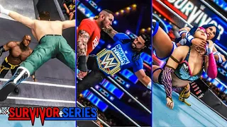 WWE 2K20 Survivor Series 2020 FULL SHOW | Prediction Highlights (Part 1)