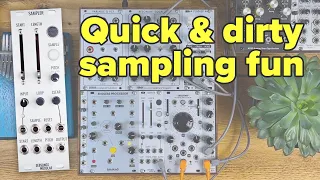 Creative modular sampling patches | Sebsongs Sampler