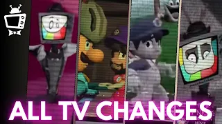 All TV Changes In SMG4's "Coming Up Next" Livestream