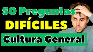 ¡El Test de CULTURA GENERAL MÁS DIFÍCIL ! ¿Puedes SUPERARLO?