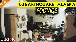 Alaska earthquake 2018 footage - 7.0 magnitude || WooGlobe