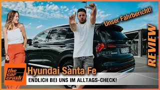 Hyundai Santa Fe im Test (2022) Endlich haben wir den PHEV im Alltags-Check! Fahrbericht | Review