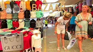AVSALLAR - ALANYA / BAZAAR Fake market on Wednesday #Türkiye #avsallar #antalya #bazaar