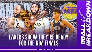 Lakers Show They’re Ready For The NBA Finals | Suns v Lakers Game 3 Full Game Highlights