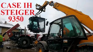 Ściągamy kabinę. Case IH STEIGER 9350. Ciągnik kupiony z kopalni.