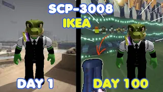 I played 100 days of SCP-3008 (The Infinite IKEA)