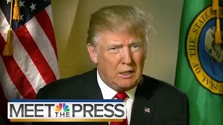 Donald Trump On Romney, Ryan, His Tax Returns (Full Interview) | Meet The Press | NBC News