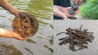 Metal Detecting #12 - Crazy 1800's finds | Old Grist Mill Site