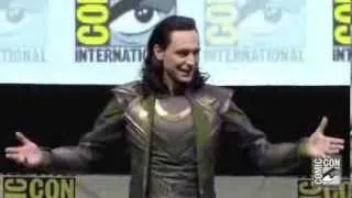 Comic Con 2013  Loki crashes 'Thor' panel