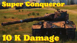 World of tanks Super Conqueror - 10,3 K Damage 5 Kills, wot replays