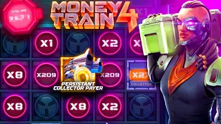 I HIT THE PERSISTENT COLLECTOR PAYER ON MONEY TRAIN 4!! (Big Win)