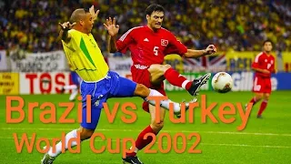 БРАЗИЛИЯ ТУРЦИЯ 1-0 ПОЛУФИНАЛ ЧМ 2002 В ЯПОНИИ BRAZIL TURKEY 2002 WORLD CUP