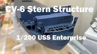 CV-6 Stern Structure