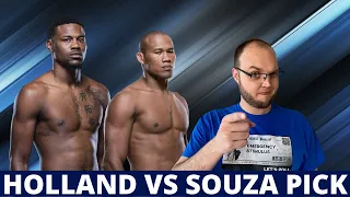 Kevin Holland vs Ronaldo Souza Pick | UFC Vegas 256 Predictions and Best Bets | Diehard MMA Podcast