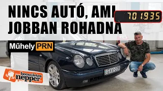 Becsületesnepper: „Nincs autó, ami jobban rohadna” – Mercedes E 220 CDI (1999) –  MűhelyPRN 155.