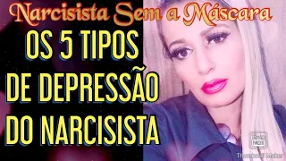 OS 5 TIPOS DE DEPRESSÃO DO NARCISISTA 😱 #NARCISISTA #NARCISISMO #NARCISO