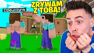 Noob ZERWAŁ z Dziewczyną w Minecraft!