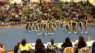 Richard Montgomery 2015 MCPS D1 Cheer Competition